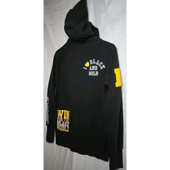 Iowa Hawkeyes Pink Victoria Secret Hoodie SweatShirt, Sz Lg, Collegiate Coll - Picture 6 of 8